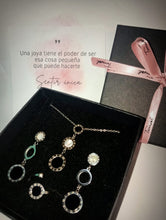 Cargar imagen en el visor de la galería, Pendientes Belinda en acero inoxidable.