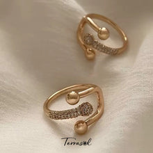 Cargar imagen en el visor de la galería, Anillo ajustable en acero inoxidable