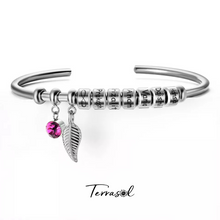 Cargar imagen en el visor de la galería, Pulsera personalizada en acero inoxidable. Cristal