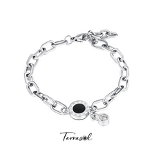 Cargar imagen en el visor de la galería, Pulsera Belinda en acero inoxidable.