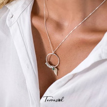 Cargar imagen en el visor de la galería, Collar Cristal personlizable en acero inoxidable con Circón.