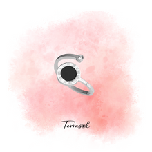 Cargar imagen en el visor de la galería, Anillo Belinda en acero inoxidable.