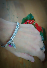 Cargar imagen en el visor de la galería, Pulsera personalizada en acero inoxidable. Cristal