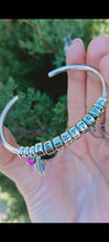 Cargar imagen en el visor de la galería, Pulsera personalizada en acero inoxidable. Cristal