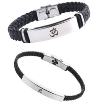 Cargar imagen en el visor de la galería, Pulsera para Mujer personalizable en acero inoxidable trenzada.