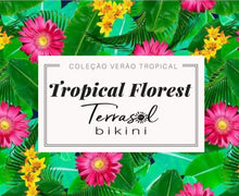 Cargar imagen en el visor de la galería, Bañador Tropical Florest con UV50+
